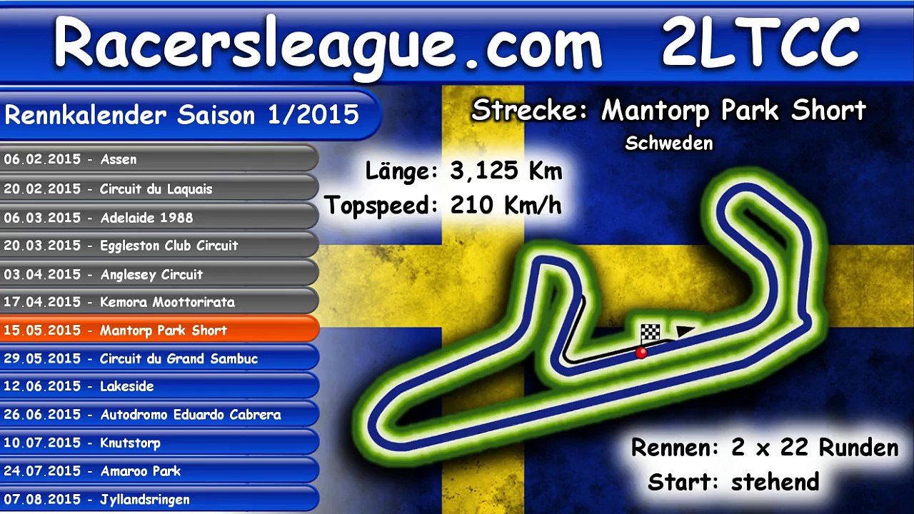Racersleague 2ltcc lauf 07 mantorp park