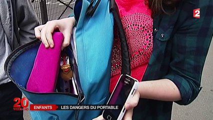 Les dangers du portable chez les enfants