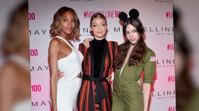 Gigi Hadid And Model Pals Celebrate 100 Years Of Maybelline