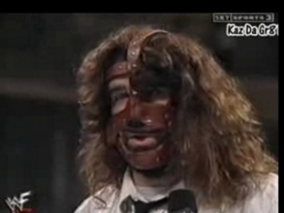 The Rock, Mankind, Y2J Segment
