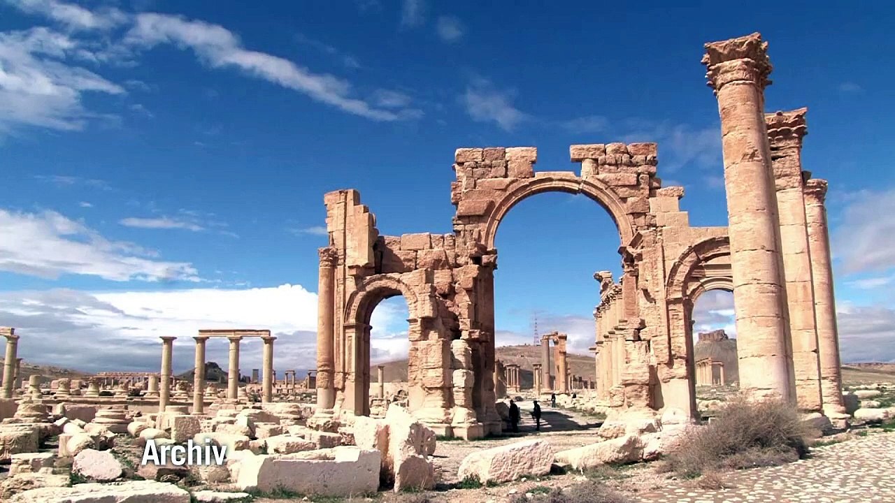 Antikenstadt Palmyra in Syrien von IS-Miliz bedroht