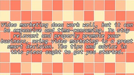 Considering Video Marketing? Take A Look At These Good Suggestions