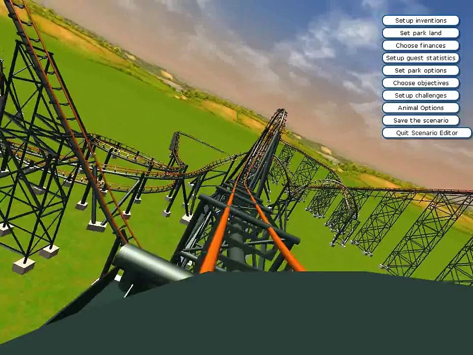 RCT3 Vortex KING'S ISLAND CT (COMES TODAY!)