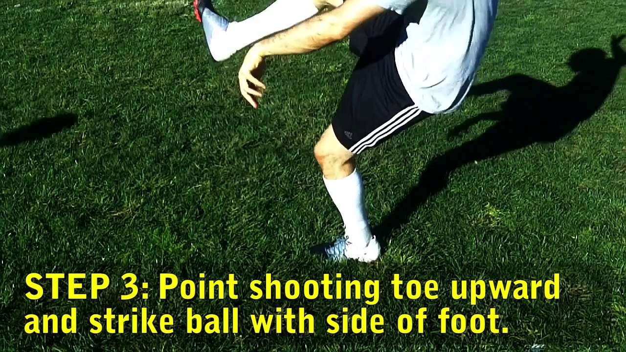 David Beckham Skills Tutorial ★ Bender  4 720p Ronaldo Messi Skill trick Goal