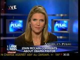John McCain Supports Barack Obama on Reverend Wright Issue