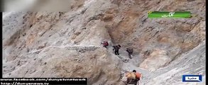 Gilgit Baltistan - 8 Year Old kid Climbs 6100 Meter Mountain Pay Tribute to APS   - Faster - HD