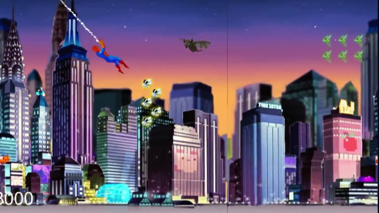 Spiderman Save Angry Birds New Games Based on Spiderman Cartoon & Angry Birds Video Game