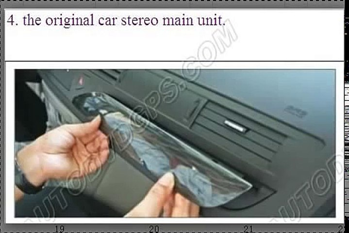 Install:Citroen C5 with RD3 radio Car Interface iPod iPhone input Adapter