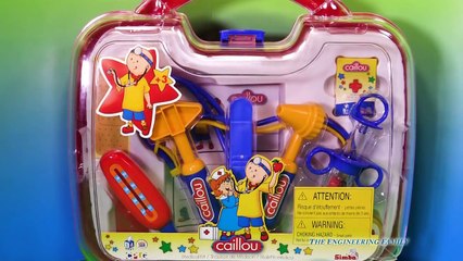 CAILLOU The Calliou Doctor Kit And Mickey Mouse Clubhouse Doctor Kit Toy Video
