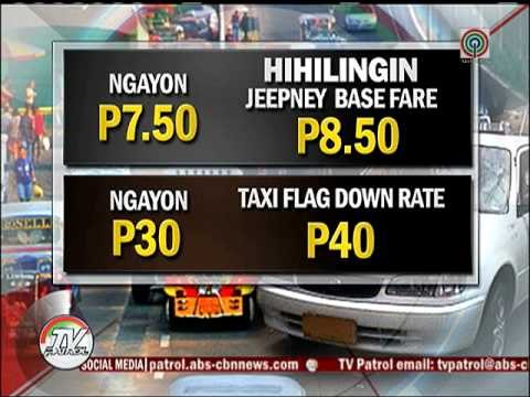 Transport groups, muling humirit ng taas-pasahe