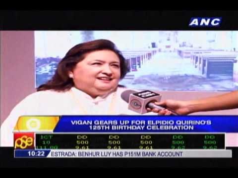 Vigan gears up for Elpidio Quirino's 125th bday