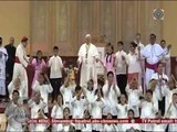 Ang batang nagtanong, napaiyak kay Pope Francis
