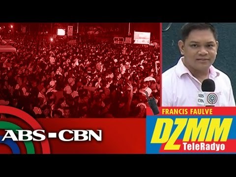 Harang sa Quirino Grandstand nasira sa tulakan