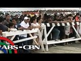 Pilgrims flock to Tacloban airport for Pope's visit