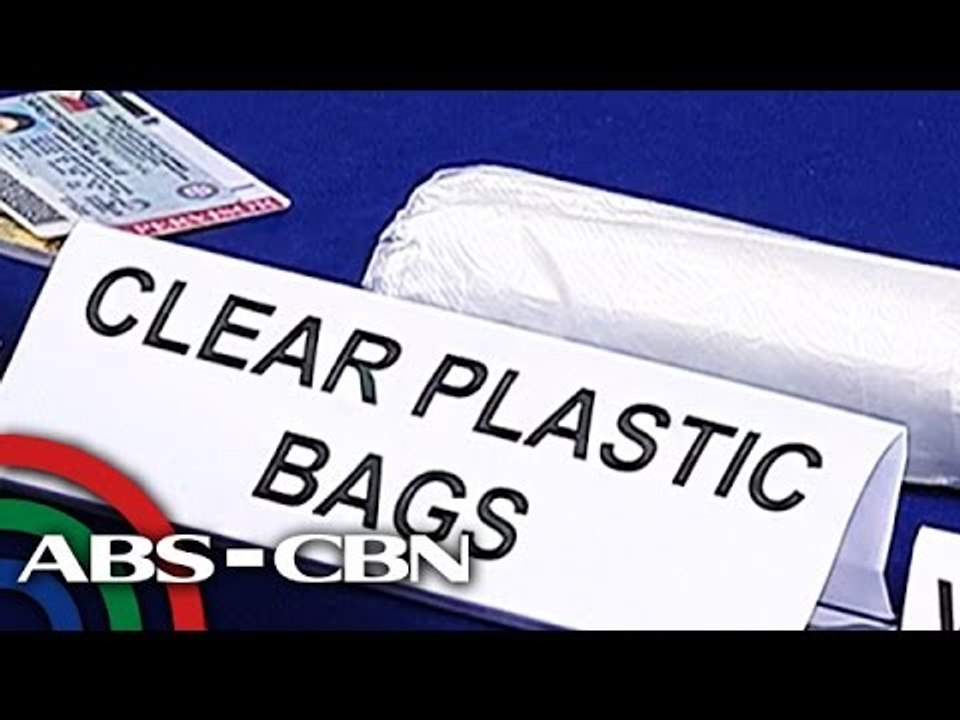 What to bring and not to bring at Pope's events