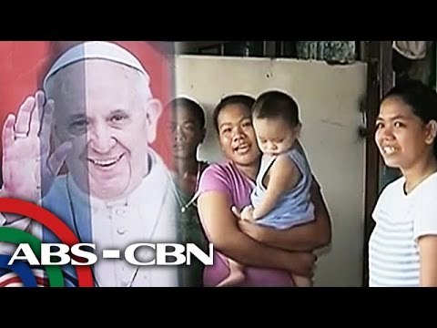 'Yolanda' survivors sasalubong sa Papa sa Leyte
