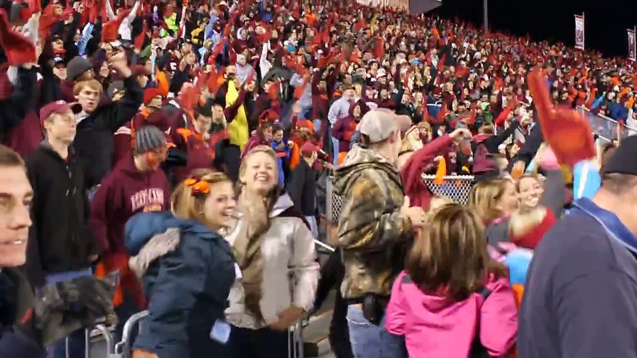 Virginia Tech Enter Sandman Entrance