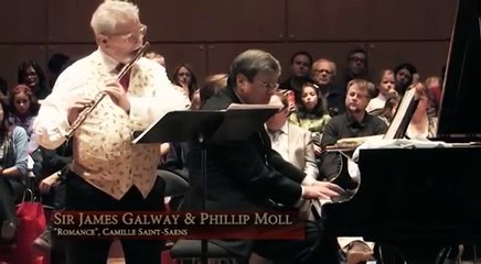 "Romance", Camille Saint-Saëns - Sir James Galway (flûte & piano)