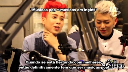 [4daBLOCKERS] 19.10.13 - Block B @ Rádio ShimShimTaPa [6/7] (PT/BR)