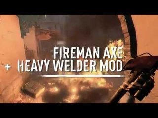 Dying Light - Gameplay: Fireman Axe + Heavy Welder Mod HD