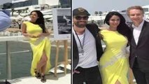Mallika Sherawat Hot In Cannes Film Festival 2015 Red Carpet - The Bollywood