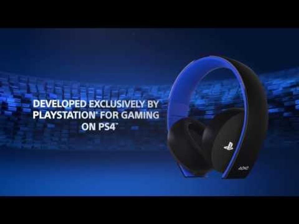 The PS4 PlayStation Gold Wireless Headset: How Games Were Made to Sound Trailer HD