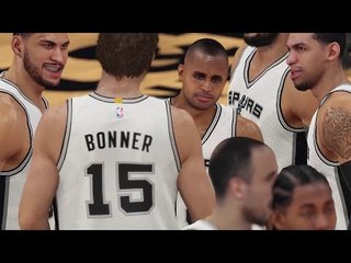 NBA 2K15 (PC) - Miami Heat v San Antonio Spurs (Full Game) [1080p HD]
