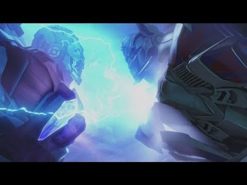 Transformers: Rise of the Dark Spark - Optimus Prime v Lockdown Boss Battle HD