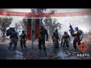 Destiny - (PS4) Multiplayer Gameplay: Control on Rusted Lands [1080p HD]