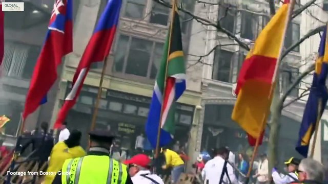 Boston Marathon Bombings - Clear footage