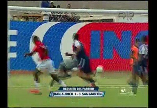 Torneo Apertura: Aurich venció 1-0 a San Martín en Lambayeque