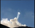 Spectacular, incredible, amazing.. rarely seen smoke rings at Mt Etna