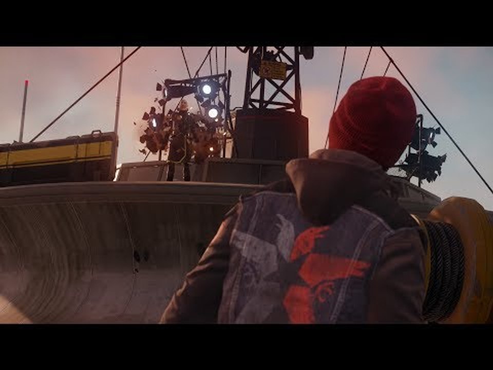 inFAMOUS: Second Son (PS4) - Gameplay Walkthrough Part 4: The Gauntlet [1080p HD] | Evil Karma