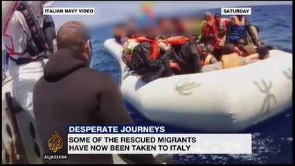 Rescue operation saves 2,400 from Mediterranean Sea