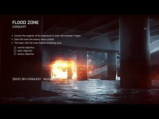 Battlefield 4 (PS4) - Conquest on Flood Zone [1080p HD]