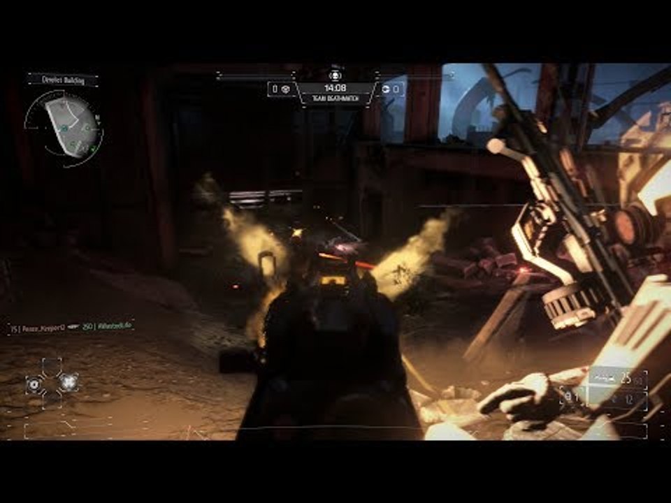 Killzone: Shadow Fall - 24 Player Team Deathmatch on The Wall [1080p HD] | PS4