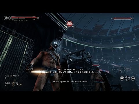 Ryse: Son of Rome - Multiplayer Gladiator Gameplay: Arena Co-Op [1080p HD] | Xbox One