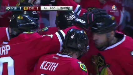 NHL 2014-15 Conference 1-4 Final G4 - Chicago Blackhawks vs Nashville Predators - 2015.04.21 Highlights