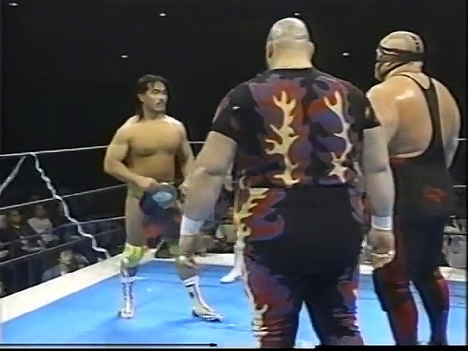 Big Van Vader and Bigelow vs. Keiji Mutoh and Hiroshi Hase