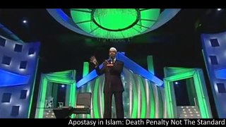 Death Penalty For Apostasy Not The Standard Dr. Zakir