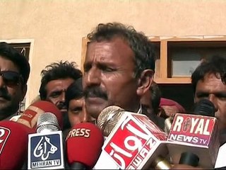 Badin Dr Zulfiqar Mirza Advocate Ashraf Samoon Media Berifing Outside Session Court 16 May 2015