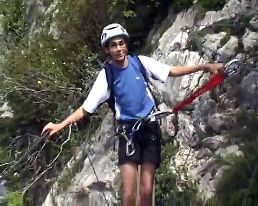 Via ferrata Roche Veyrand (Aussi dur que du bois)