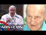 100-anyos na Heswita may mga pagkakatulad kay Pope Francis