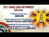 ABS-CBN wins big at 2015 Gawad Tanglaw