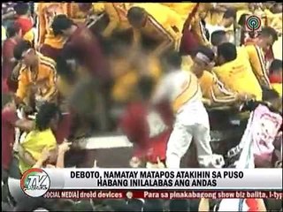 Deboto ng Nazareno inatake sa puso, patay
