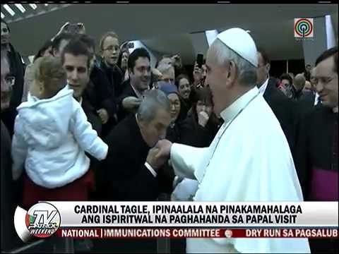 Tagle, may paalala sa mga Pinoy para sa Papal visit
