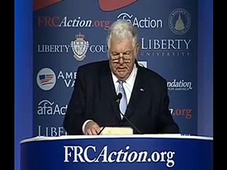 Bill Bennett at Values Voter Summit