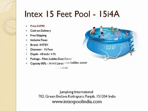 portable inflatable intex swimming pool