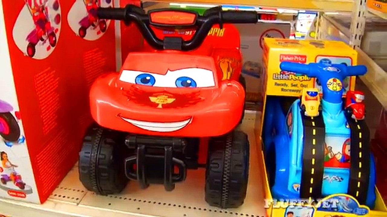 Cars 2 Lightning McQueen 6V Mini Quad - Disney Pixar McQueen Kids Quad Bike! World Grand Prix