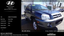 Used 2005 Hyundai Santa Fe | M & A Motors, Huntington, NY - SOLD